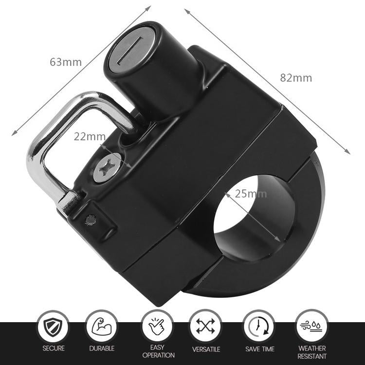 Secure Motor Helmet Lock