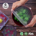 Zero-Waste™ Reusable Lids - 6 Piece Set