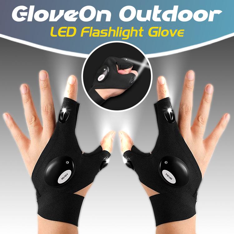 GloveOn Outdoor LED Flashlight Glove