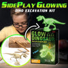 SidePlay Glowing Dino Excavation Kit