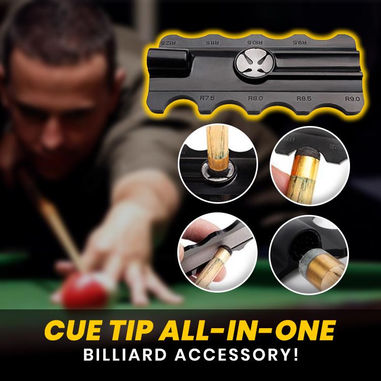 CueCare 5-in-1 Snooker Cue Trimmer Tool