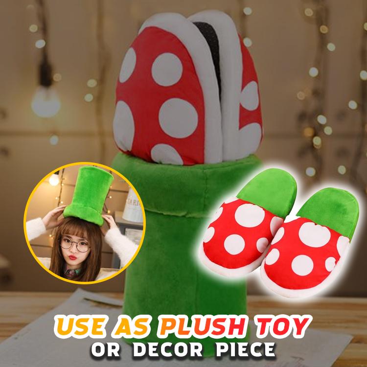 MarioFun Piranha Plant Slippers