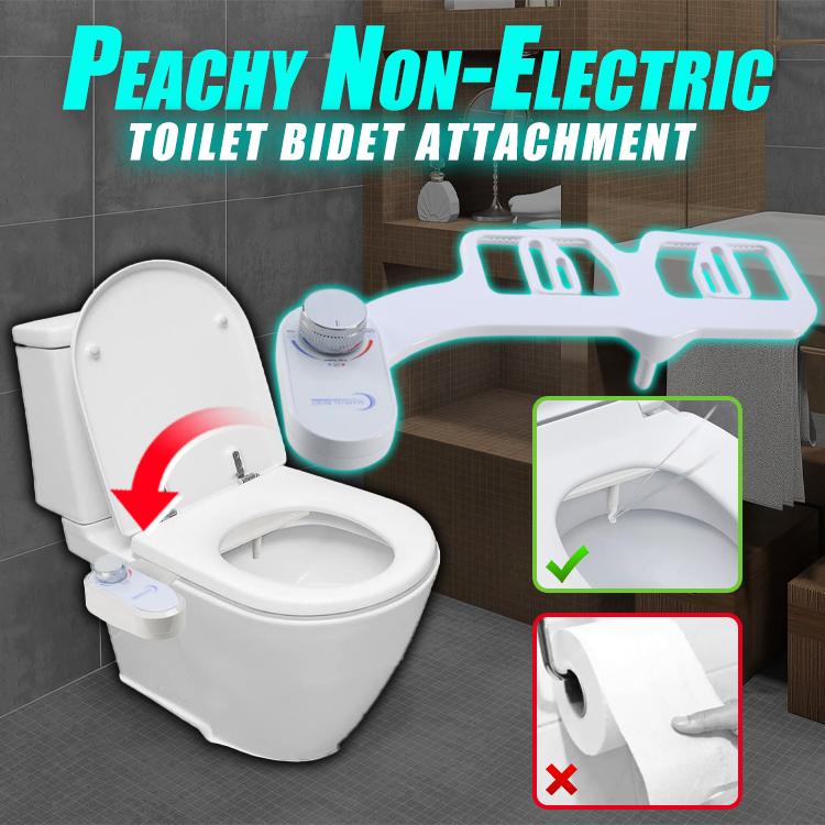 Peachy Non-Electric Toilet Bidet Attachment