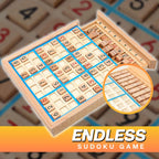 TableTop Wooden Sudoku Board Game