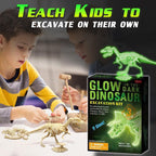 SidePlay Glowing Dino Excavation Kit