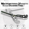 Multifunctional Magnetic Scale Drawing Tool
