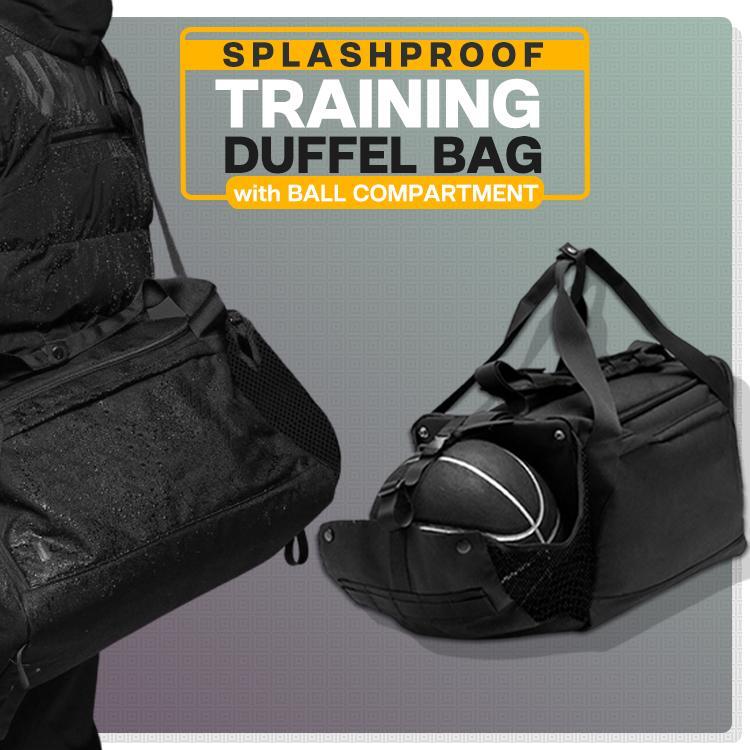 Training Duffel Bag with Ball Compartment
