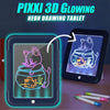 PIXXI 3D Glowing Neon Drawing Tablet