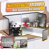 KitchenWise Foldable Anti Splatter Oil Shield