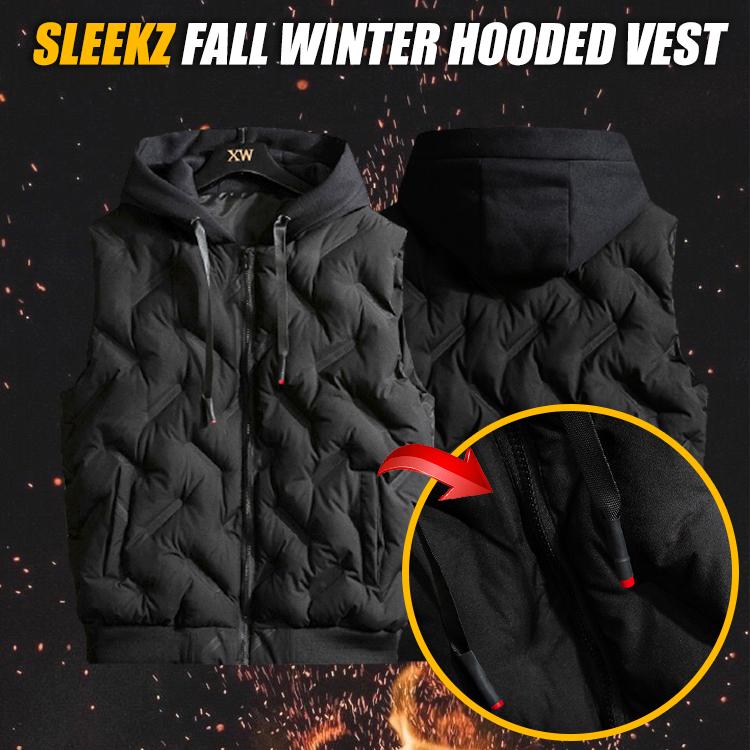 Sleekz Fall Winter Hooded Vest