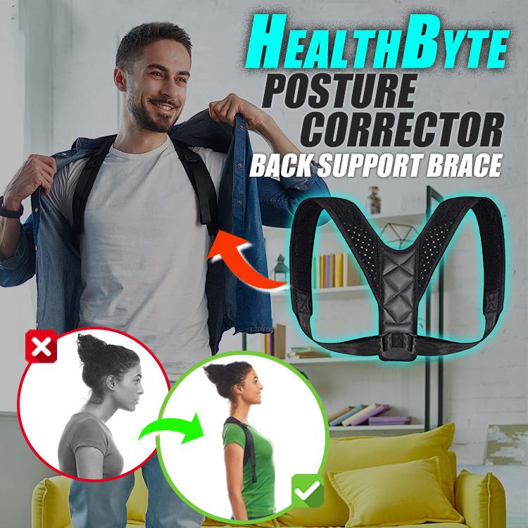 HealthByte Posture Corrector Back Support Brace