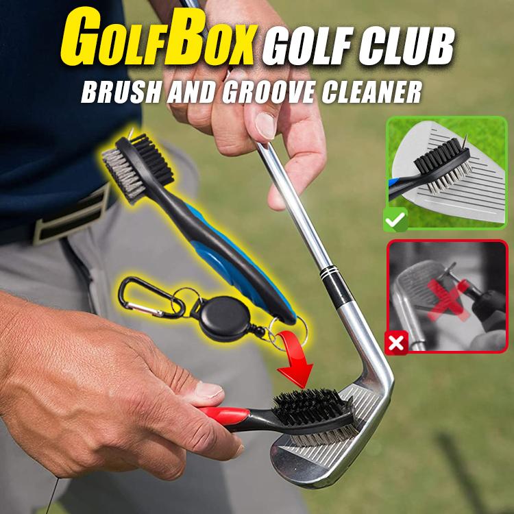 GolfBox Golf Club Brush and Groove Cleaner