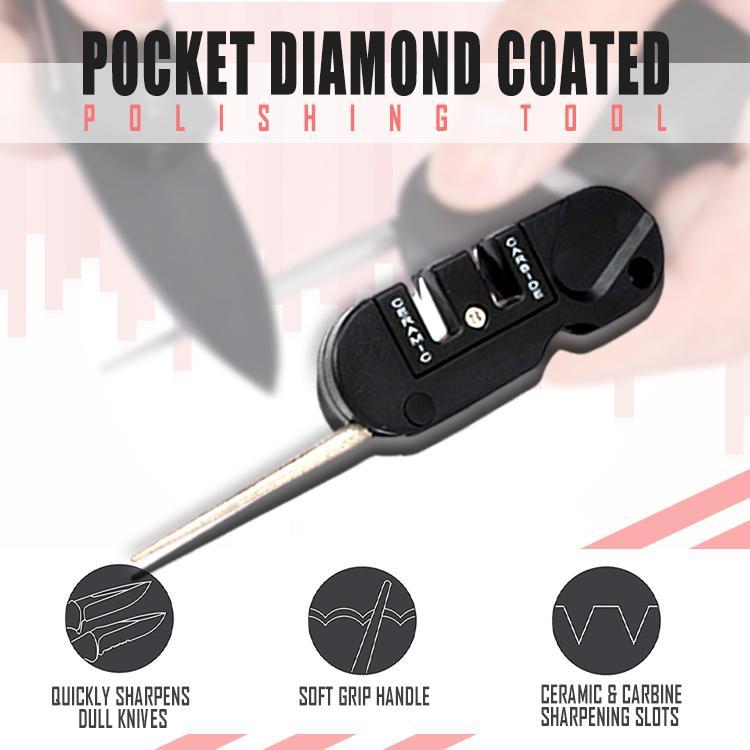 Pocket Diamond Coated Polishing Tool