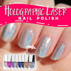 Holographic Laser Nail Polish