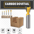 Carbide Dovetail Router Bit Set (5pcs/set)