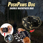 PoshPaws Dog Saddle Backpack Bag