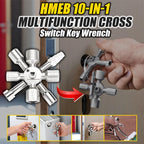 HMEB 10-in-1 Multifunction Cross Switch Key Wrench