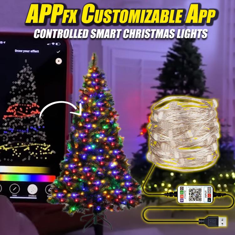 APPfx Customizable App Controlled Smart Christmas Lights