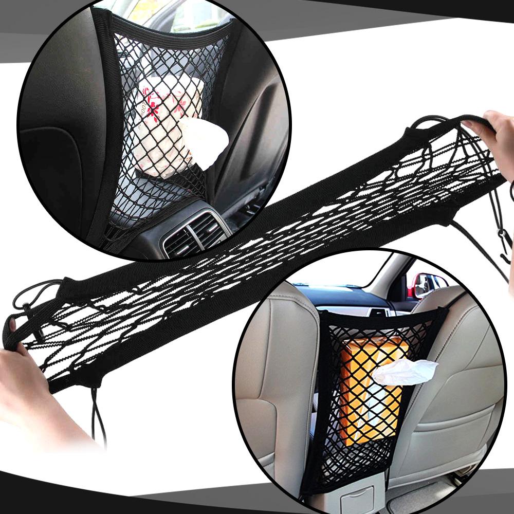 Universal Elastic Mesh Car Organizer and Divider