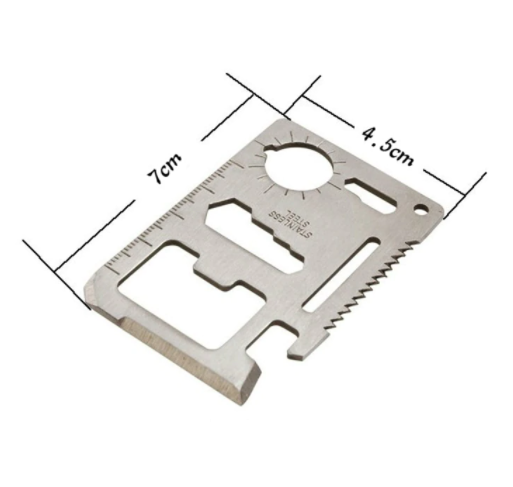 Wallet-Sized Survival Multi-Tool