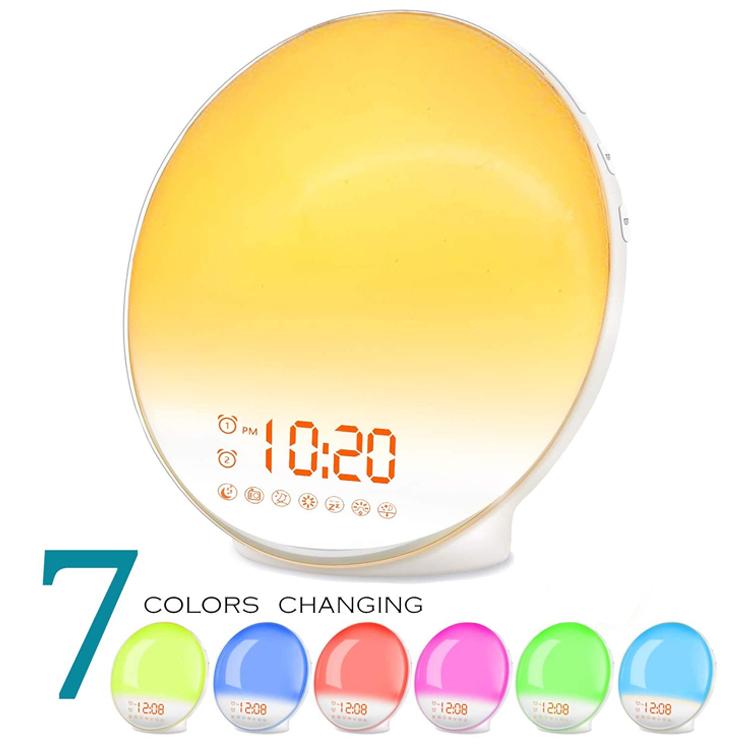 Sleepie Sunrise Simulation WiFi Controlled Alarm Clock