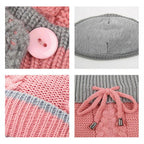 MaxCold 3PC Women’s Knitted Winter Scarf Set