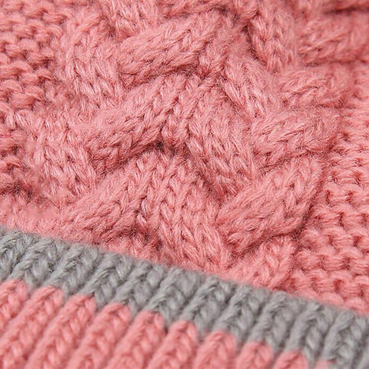MaxCold 3PC Women’s Knitted Winter Scarf Set